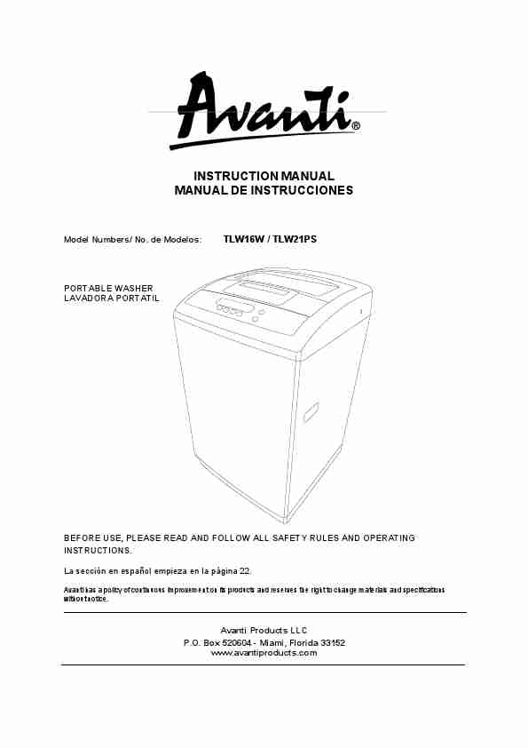 Avanti Washer TLW16W-page_pdf